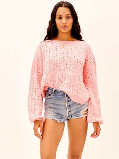 For Love and Lemons: Dawn Hi Low Pullover (KSP21S301)