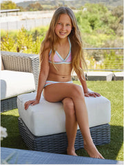Rainbow Embroidered Bikini ::RET