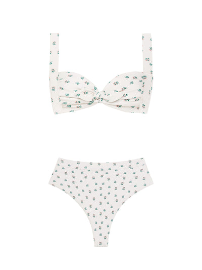Montce Swim: Kayla-Paulina Bikini (KAYT-FRFL-PAUB-FRFL)