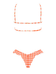 Montce Swim: Elany-Ruffle Uno Bikini (ELAT-SHGI-RUFB-SHGI)