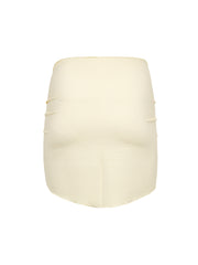 Montce Swim: Cream Rib Sarong (MS015)