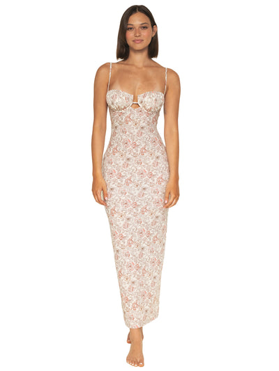 Montce: Petal Long Slip Dress (MD029)