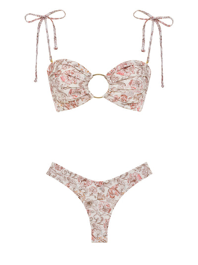 Montce: Tori Ties Bandeau-Lulu Bow Bikini (BT658-BB697)