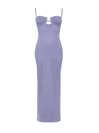 Montce: Petal Long Slip Dress (MD043)