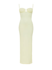 Montce: Petal Long Slip Dress (MD042)