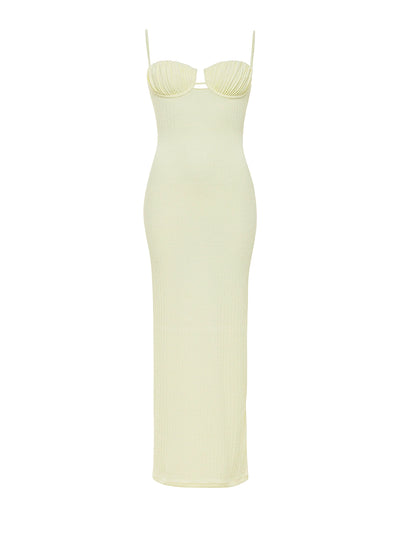 Montce: Petal Long Slip Dress (MD042)