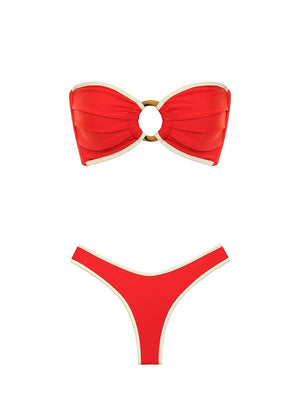 Montce: Tori Ties Bandeau-Lulu Bikini (BT958-BB1012)