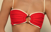Tori Ties Bandeau-Lulu Bikini