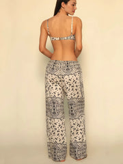 Montce: Drawstring Wide Leg Pant (MB093)