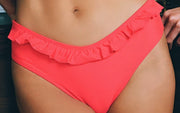 Tori Ties Bandeau-Nu-Micro Ruffle Bikini