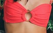 Tori Ties Bandeau-Nu-Micro Ruffle Bikini