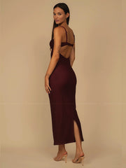 Montce: Petal Long Slip Dress (MD101)