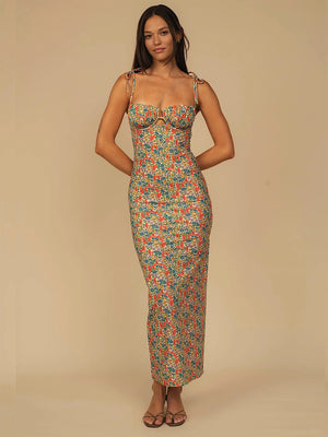 Montce: Petal Long Slip Dress (MD100)