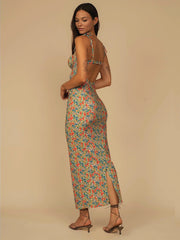 Montce: Petal Long Slip Dress (MD100)