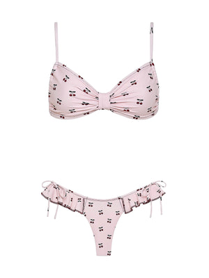 Montce: Devin-Uno Ruffle Bows Bikini (BT965-BB1039)