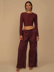 Montce: Drawstring Wide-Leg Pant (MB099)