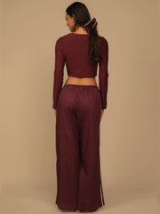 Montce: Drawstring Wide-Leg Pant (MB099)