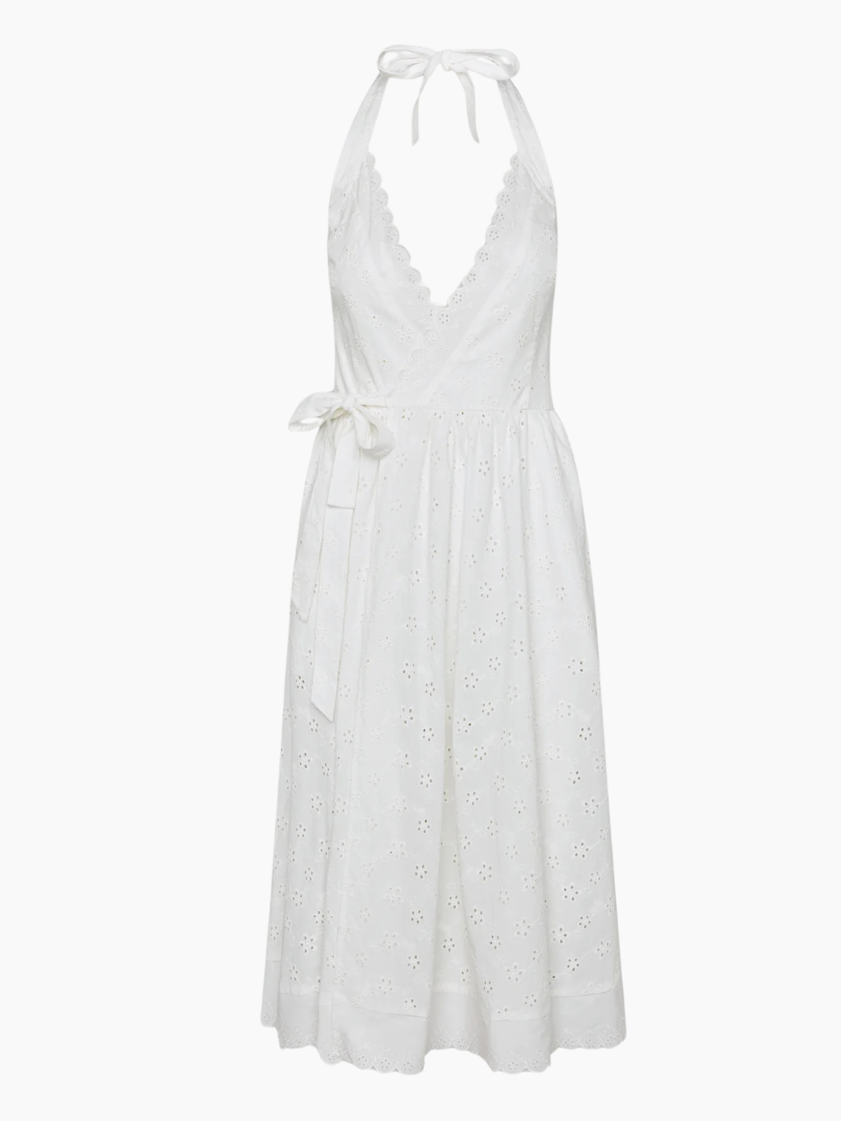 Frankies Bikinis: Fort Worth Fairy Eyelet Midi Dress | Swimwear World