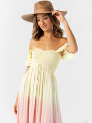 Tiare Hawaii: Hollie Maxi Dress (HOMAD-YPLO)
