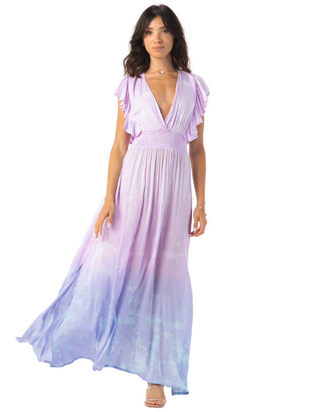 ombre dress long sleeve FOCUS by Shani