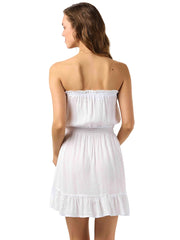 Tiare Hawaii: Ryden Mini Dress (RYDENMIN-WHT)