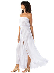 Tiare Hawaii: Ryden Maxi Dress (RYDENMAX-WHT)