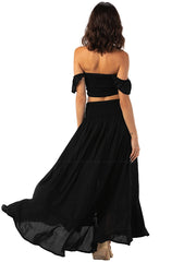 Tiare Hawaii: Hollie-Dakota Skirt (HOLLIETOP-BLKDAKOTASKI-BLK)