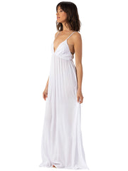 Tiare Hawaii: Gracie Maxi Dress (GRACIEMAX-WHT)
