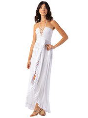Tiare Hawaii: Flynn Maxi Dress (FLYNNMAX-WHT)