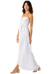 Tiare Hawaii: Flynn Maxi Dress (FLYNNMAX-WHT)