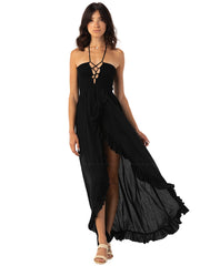Tiare Hawaii: Flynn Maxi Dress (FLYNNMAX-BLK)
