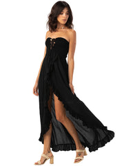 Tiare Hawaii: Flynn Maxi Dress (FLYNNMAX-BLK)