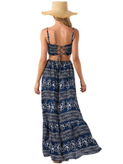 Tiare Hawaii: Oceanic Maxi Dress (OCEANMAX-ASN)