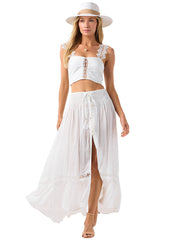 Tiare Hawaii: Driftwood Crop-Driftwood Skirt (DRITOP-OFW-DRISKI-OFW)