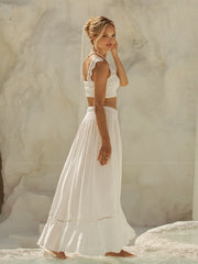 Tiare Hawaii: Driftwood Crop-Driftwood Skirt (DRITOP-OFW-DRISKI-OFW)