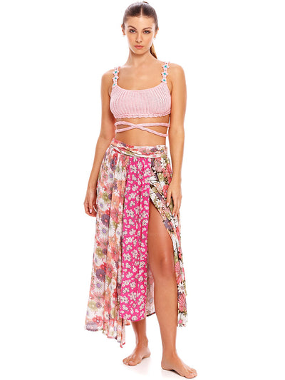 Agua Bendita: Albany Crop-Kaylee Skirt (10089-10193)