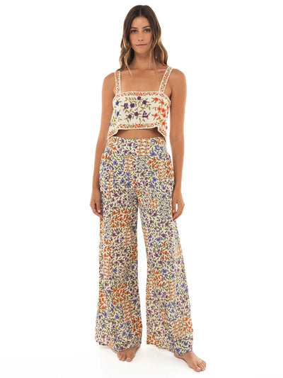 Agua Bendita: Senja Crop-Mar Pants (13500-13501)