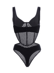 Agua Bendita: Rudy Mesh Bodysuit (14664)