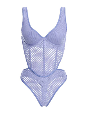 Agua Bendita: Rudy Mesh Bodysuit (14661)