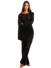 Agua Bendita: Boh Crop-Wesley Pants (19339-19709)