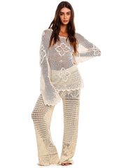 Agua Bendita: Boh Crop-Wesley Pants (19682-19710)