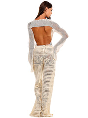 Agua Bendita: Boh Crop-Wesley Pants (19682-19710)