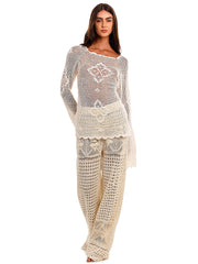 Agua Bendita: Boh Crop-Wesley Pants (19682-19710)