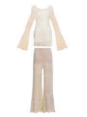 Agua Bendita: Boh Crop-Wesley Pants (19682-19710)
