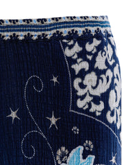 Agua Bendita: Catina Crop-Malaga Bermuda Shorts (19368-19372)
