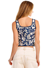 Agua Bendita: Sinclair Crop Top (19379)