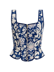 Agua Bendita: Sinclair Crop Top (19379)