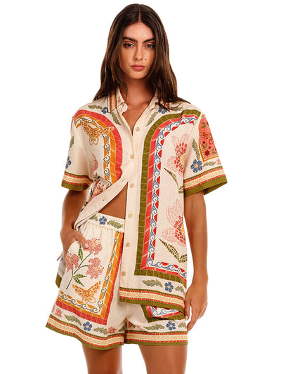 Agua Bendita: Ali Shirt-Watts Shorts (19752-19744)