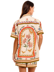 Agua Bendita: Ali Shirt-Watts Shorts (19752-19744)