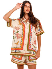 Agua Bendita: Ali Shirt-Watts Shorts (19752-19744)